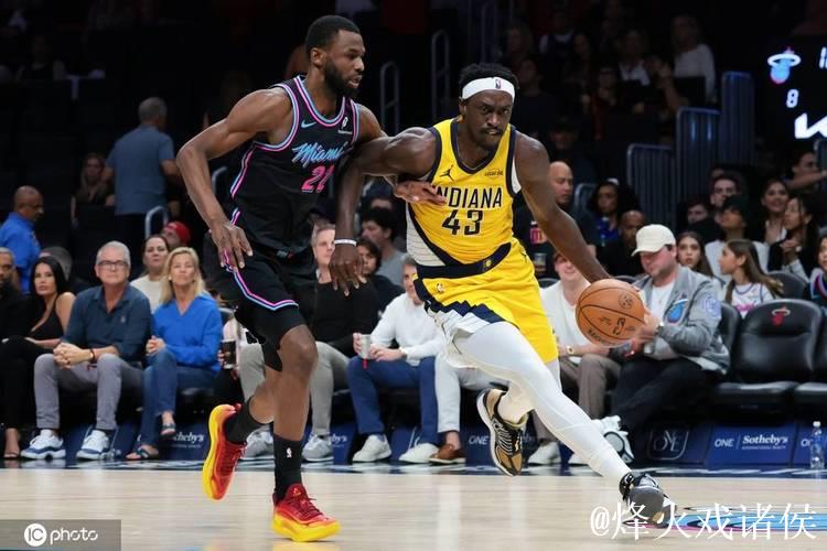 维金斯28+6西亚卡姆33+7 热火送步行者八连败